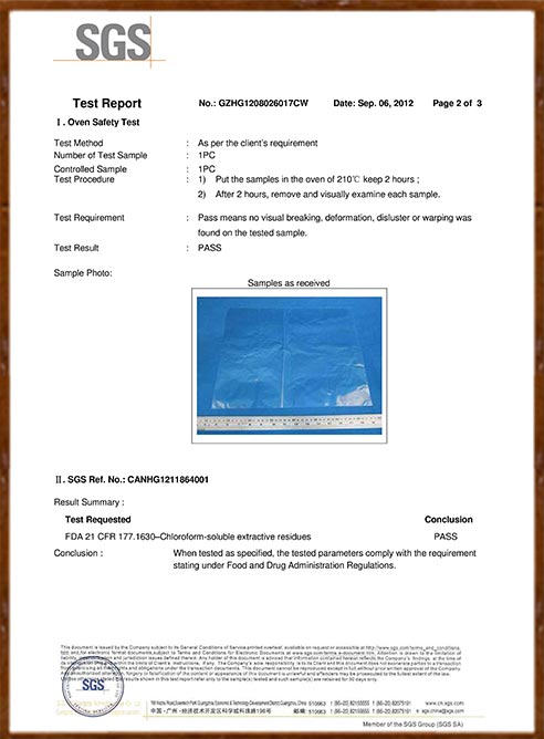 FDA Certificate Page 2